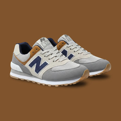 NB 574 Beige Grey Blue
