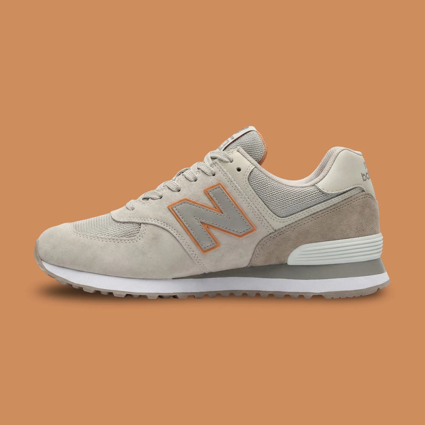 NB 574 Cream Orange