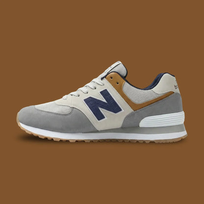 NB 574 Beige Grey Blue