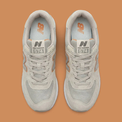 NB 574 Cream Orange