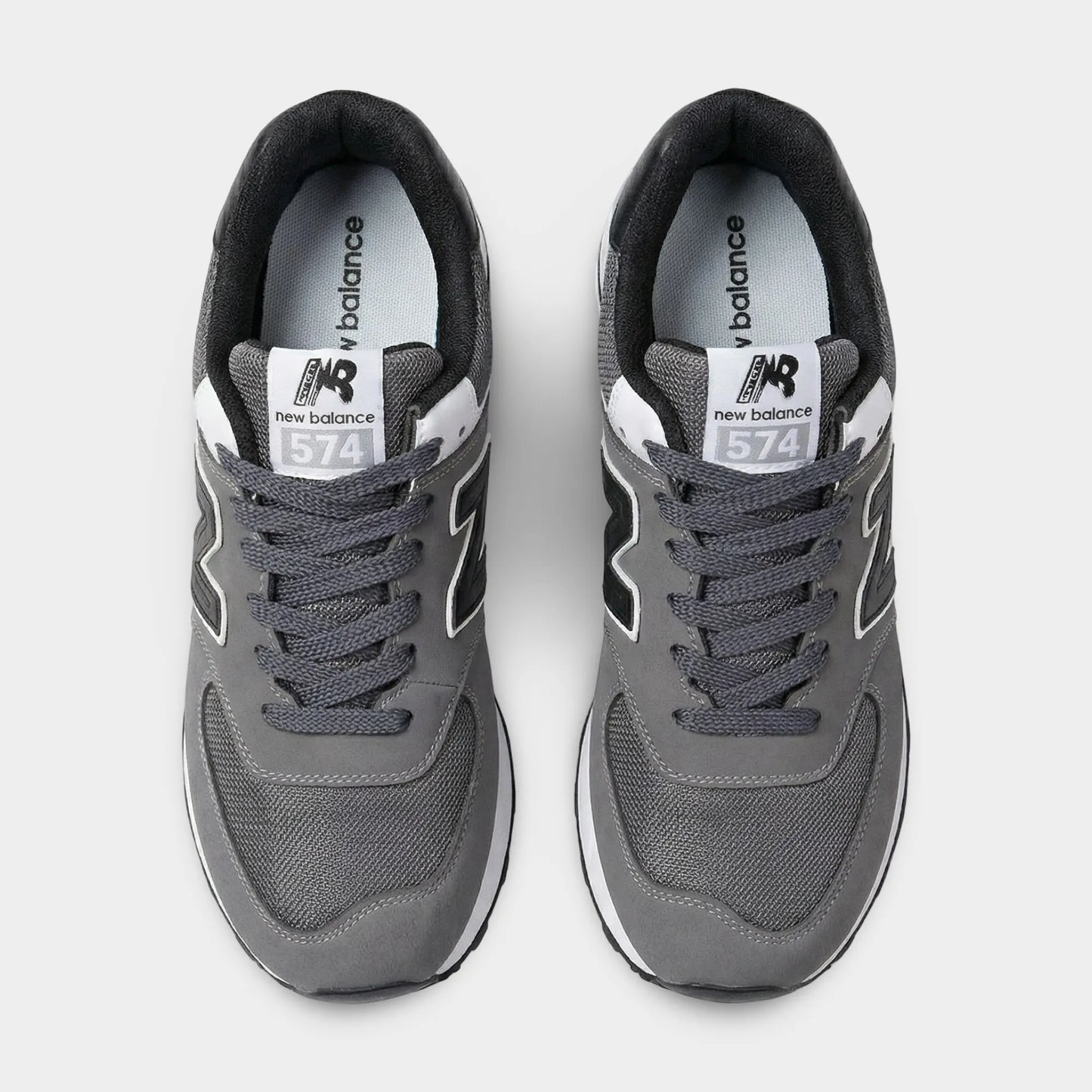 NB 574 Dark Grey Black