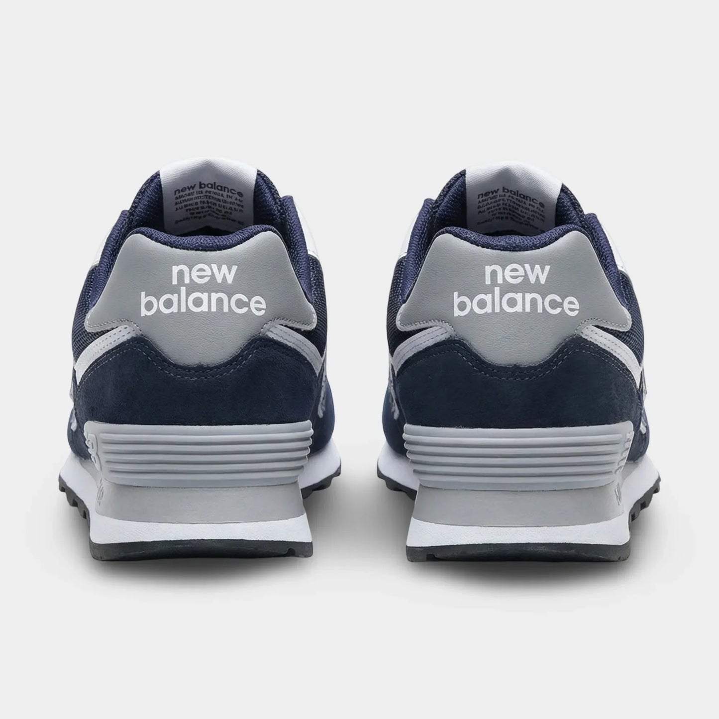 NB 574 Dark Blue White
