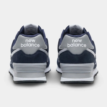 NB 574 Dark Blue White