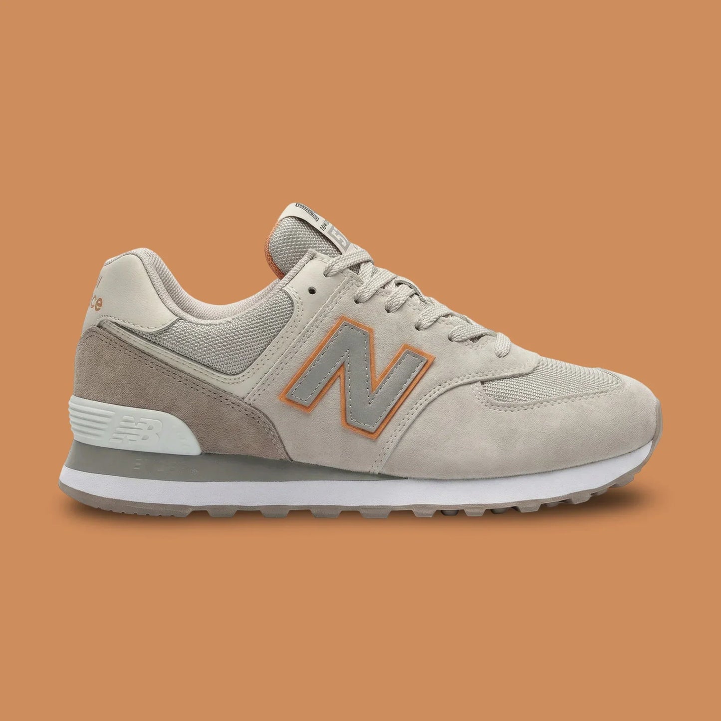 NB 574 Cream Orange