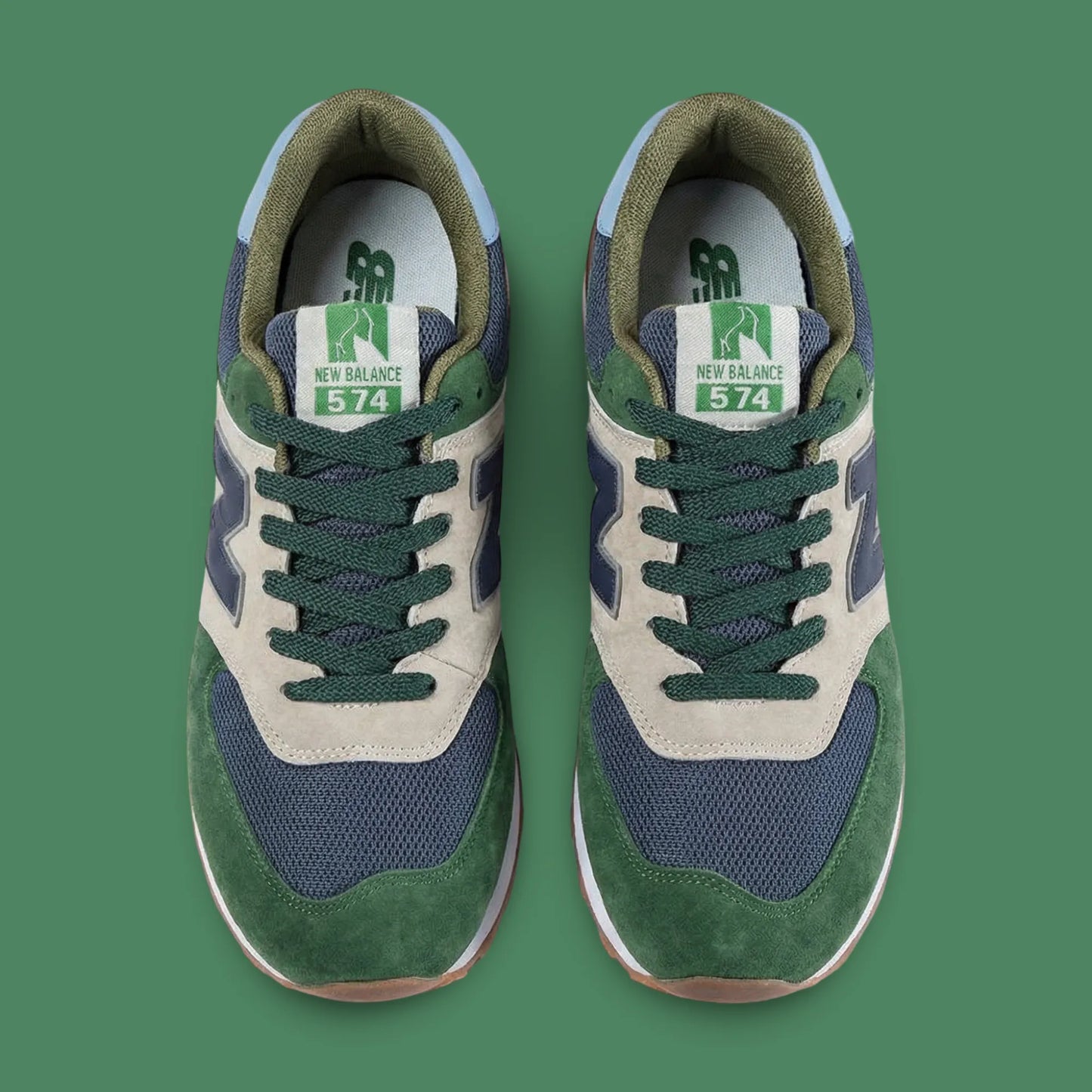 NB 574 Forest Green