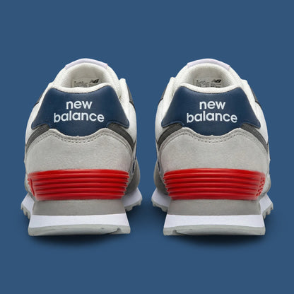 NB 574 Charcoal Red